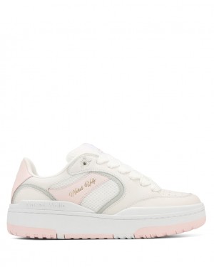 Naked Wolfe Ambition Women's Sneakers White / Pink UK | X0Y-9484