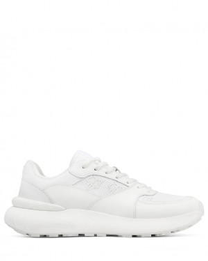 Naked Wolfe Dart Triple Men's Sneakers White UK | W8A-4447