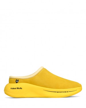 Naked Wolfe Dawn Men's Sneakers Yellow UK | R5J-4308