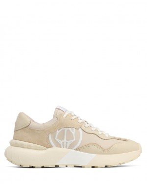 Naked Wolfe Drought Men's Sneakers White UK | H5N-5400