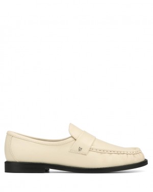 Naked Wolfe Goldie Sheep Women's Loafers White UK | J8J-0542