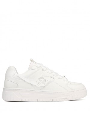 Naked Wolfe Hit Men's Sneakers White UK | L4Q-2306