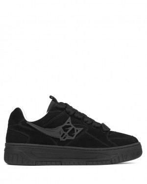 Naked Wolfe Hit Midnight Men's Sneakers Black UK | Q3H-3815