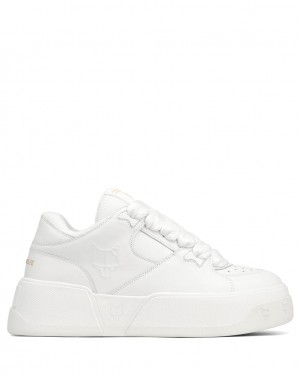 Naked Wolfe Kicky Men's Sneakers White UK | T3J-4182