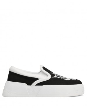 Naked Wolfe Killer Men's Sneakers Black UK | U5P-4843