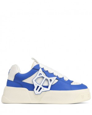 Naked Wolfe Kosa Men's Sneakers Blue UK | V4L-5261