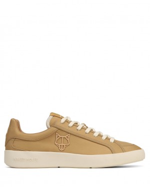 Naked Wolfe Portofino Men's Sneakers Beige UK | H1R-6723