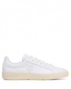 Naked Wolfe Portofino Men's Sneakers White UK | G8T-2855