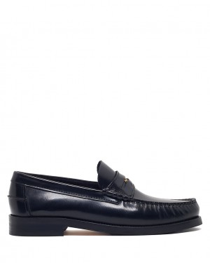 Naked Wolfe Riviera Box Men's Loafers Black UK | Z6P-6200