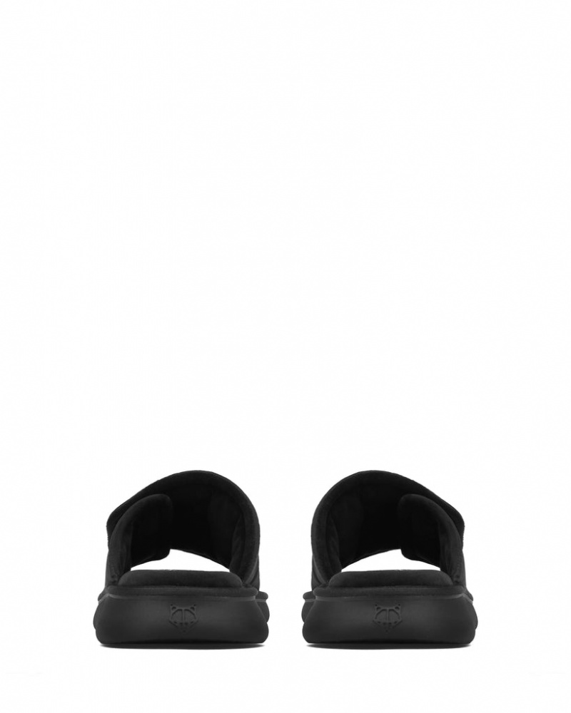 Naked Wolfe Alaska Men's Slides Black UK | U3Q-3445