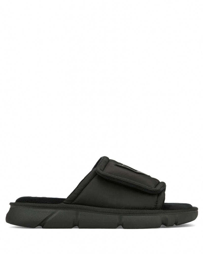 Naked Wolfe Alaska Men\'s Slides Black UK | U3Q-3445