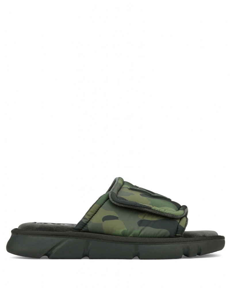 Naked Wolfe Alaska Men\'s Slides Camo UK | B3W-4295