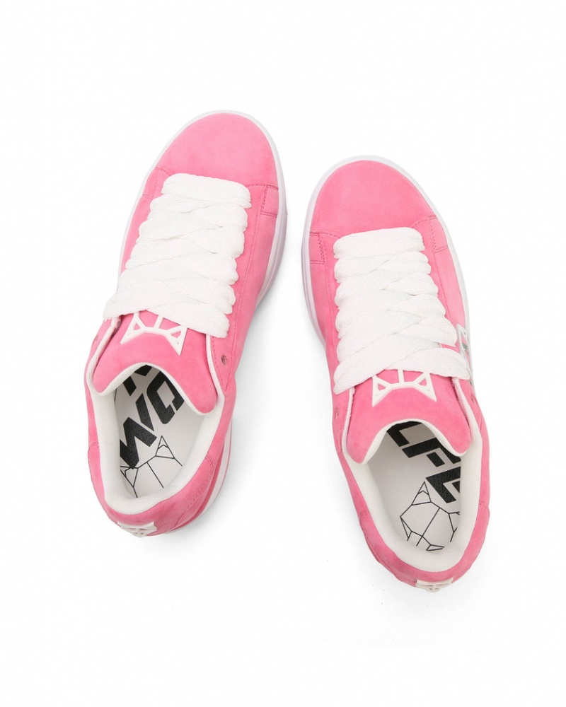 Naked Wolfe Archive Women's Sneakers Pink UK | D8L-7566