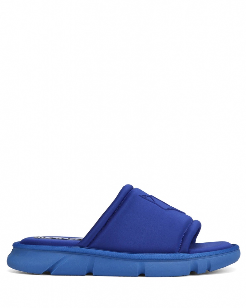 Naked Wolfe Arizona Men\'s Slides Blue UK | M6D-9650