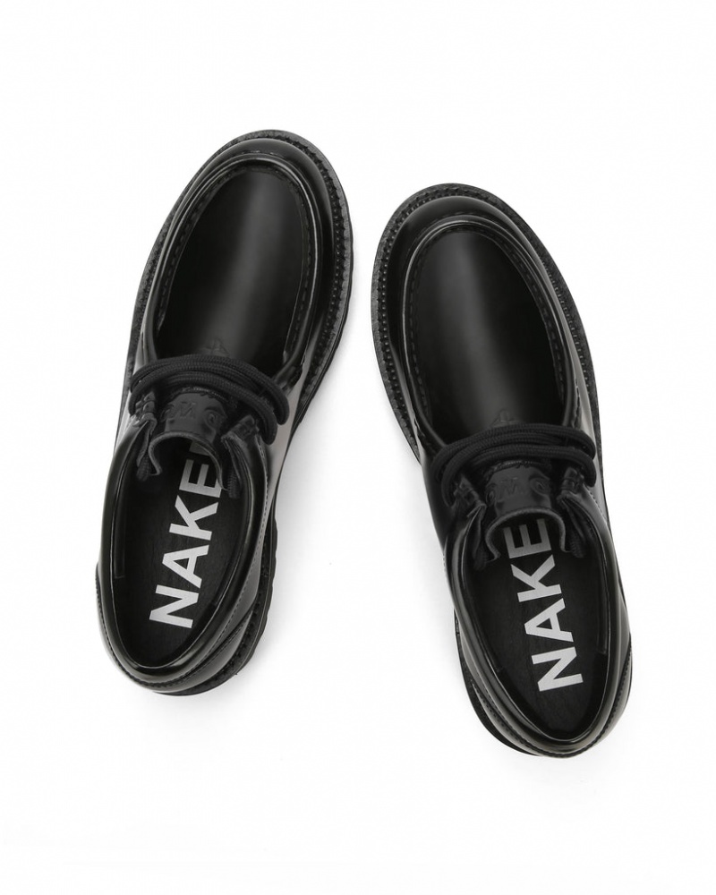 Naked Wolfe Beat Box Men's Loafers Black UK | O6E-3606