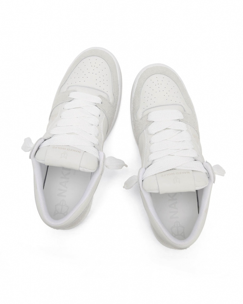 Naked Wolfe CM-00 Combo Men's Sneakers White UK | B3B-1539