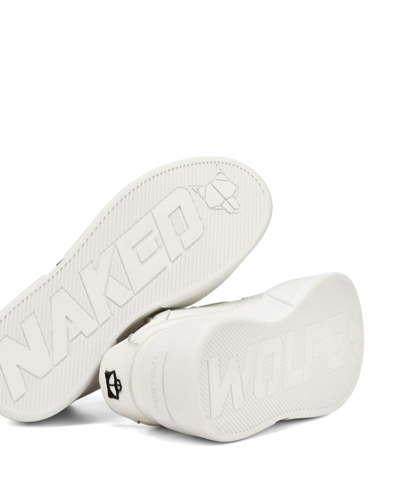 Naked Wolfe City Women's Sneakers White UK | G4B-9110