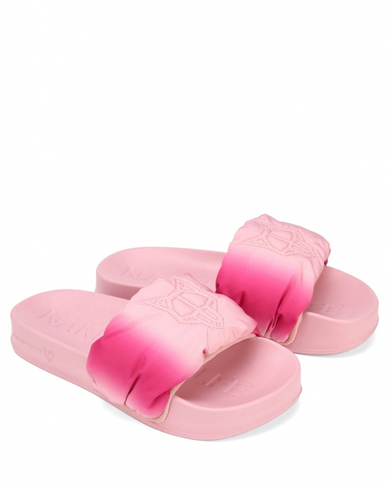 Naked Wolfe Coast Women's Sandals Pink UK | C8A-5686