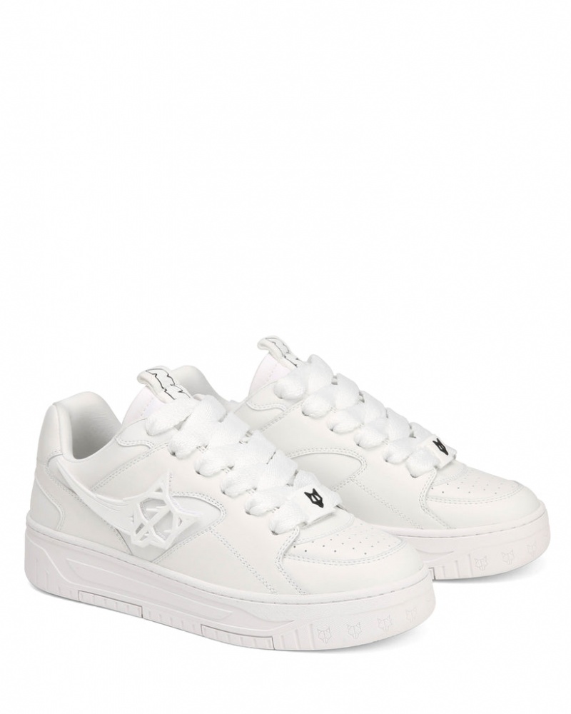 Naked Wolfe Hit Men's Sneakers White UK | L4Q-2306