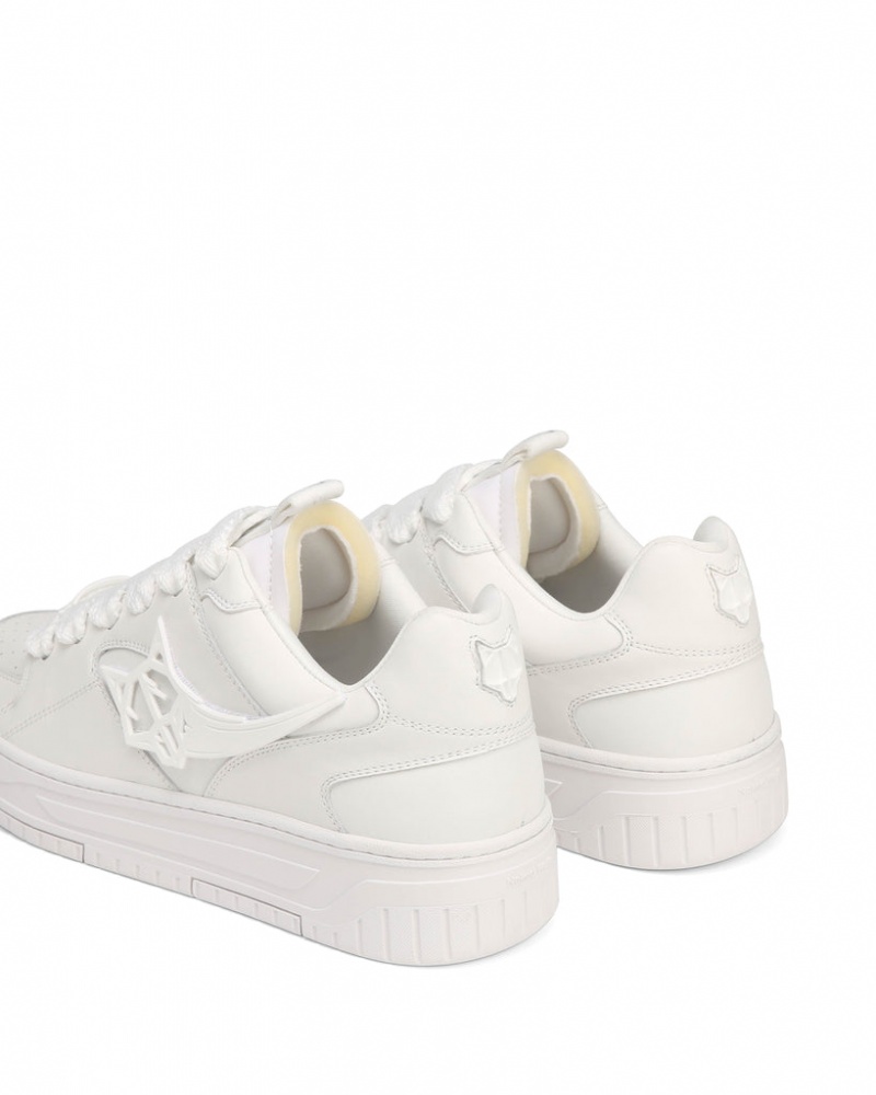 Naked Wolfe Hit Men's Sneakers White UK | L4Q-2306