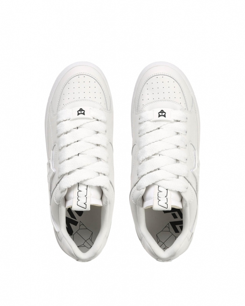 Naked Wolfe Hit Men's Sneakers White UK | L4Q-2306