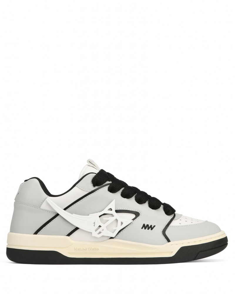 Naked Wolfe Horizon Men's Sneakers Grey UK | G4W-7707