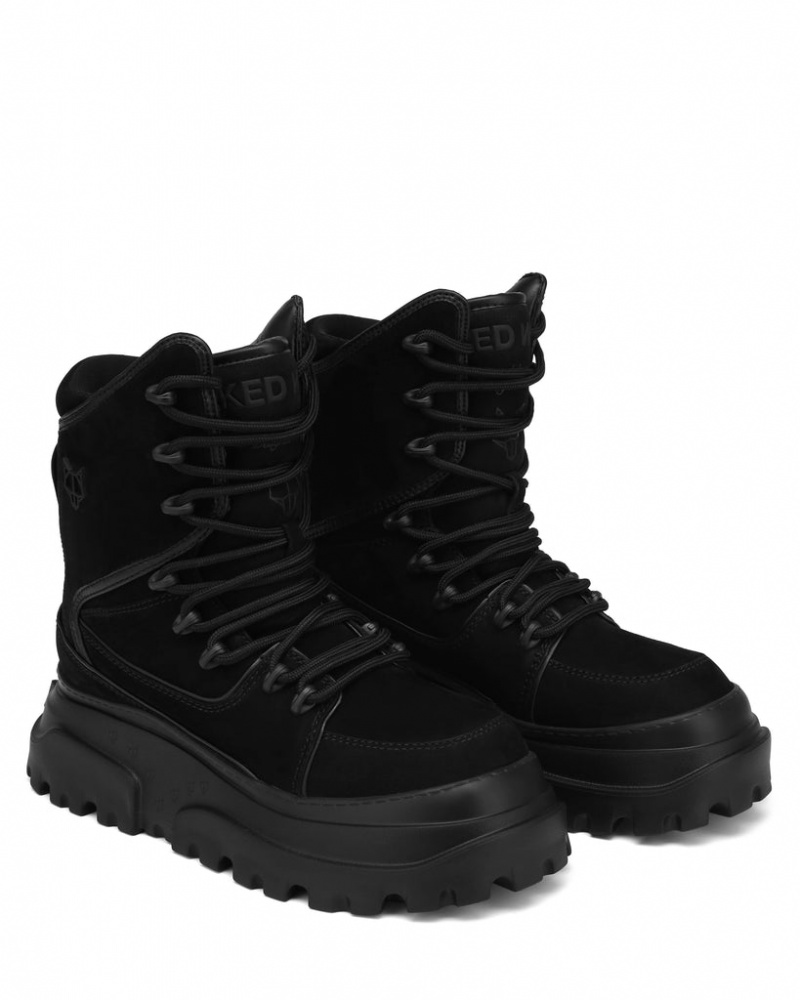 Naked Wolfe Kit Men's Boots Black UK | F8U-5279