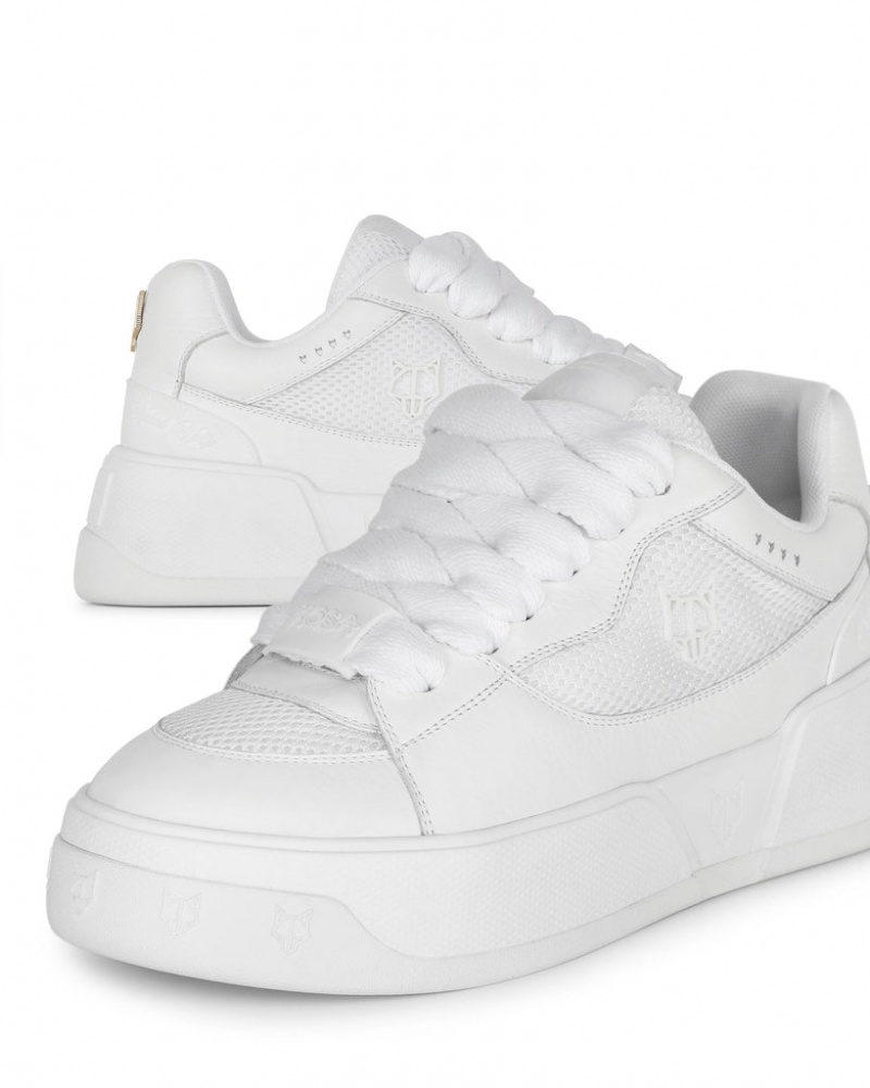 Naked Wolfe Kosa Signature Men's Sneakers White UK | F0C-6525