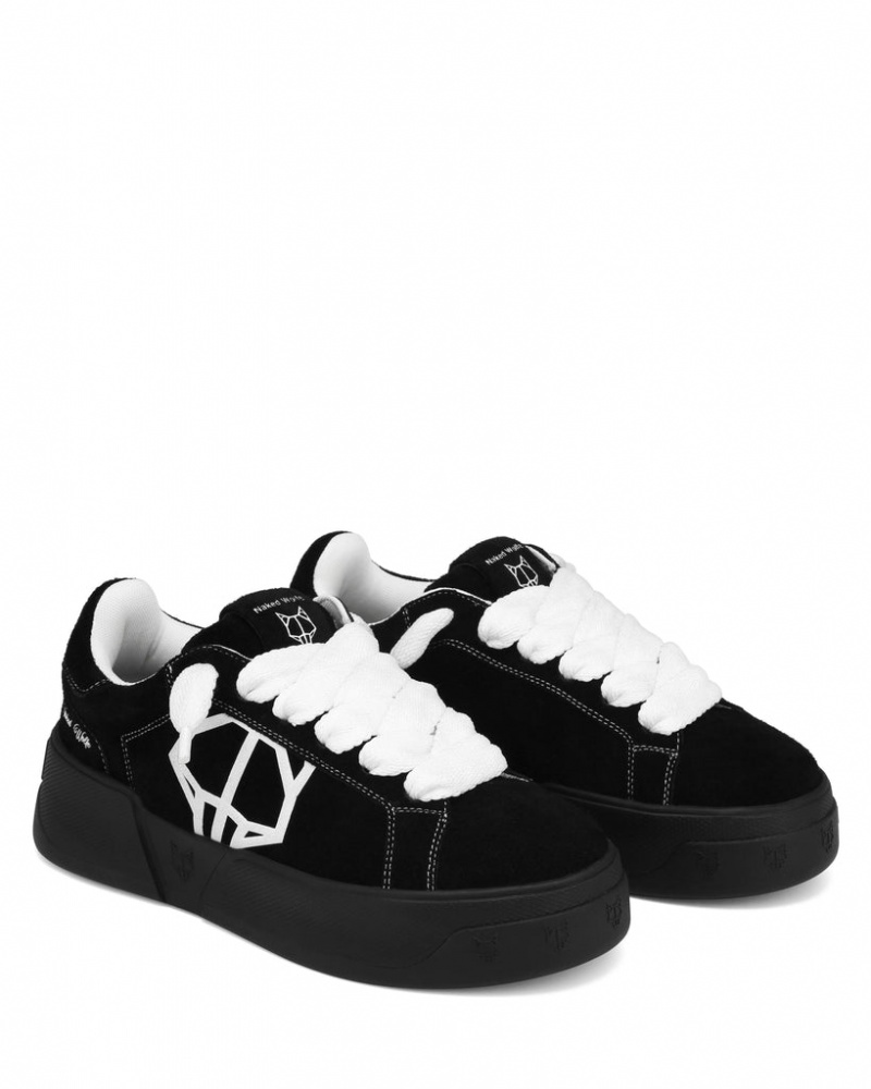 Naked Wolfe Kray Men's Sneakers Black UK | E8G-1257