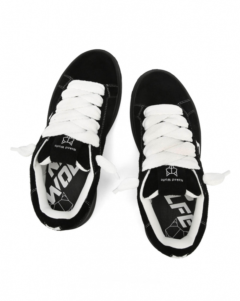 Naked Wolfe Kray Men's Sneakers Black UK | E8G-1257