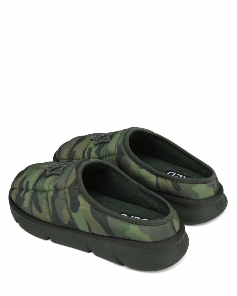 Naked Wolfe Montana Men's Slides Camo UK | M5Z-2815