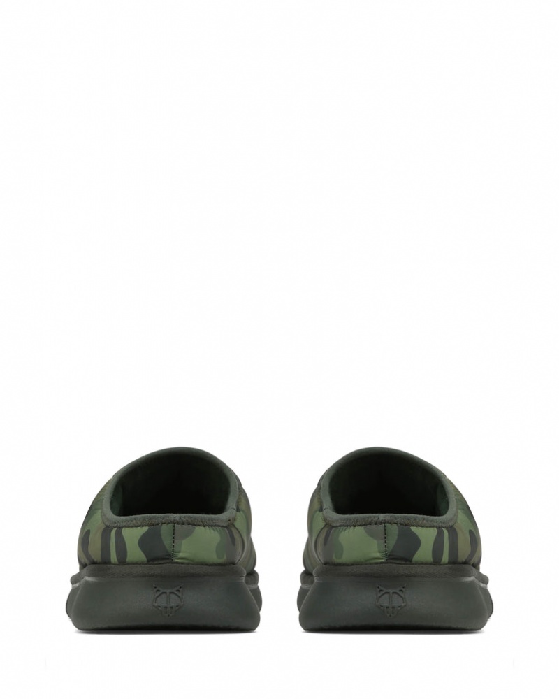 Naked Wolfe Montana Men's Slides Camo UK | M5Z-2815