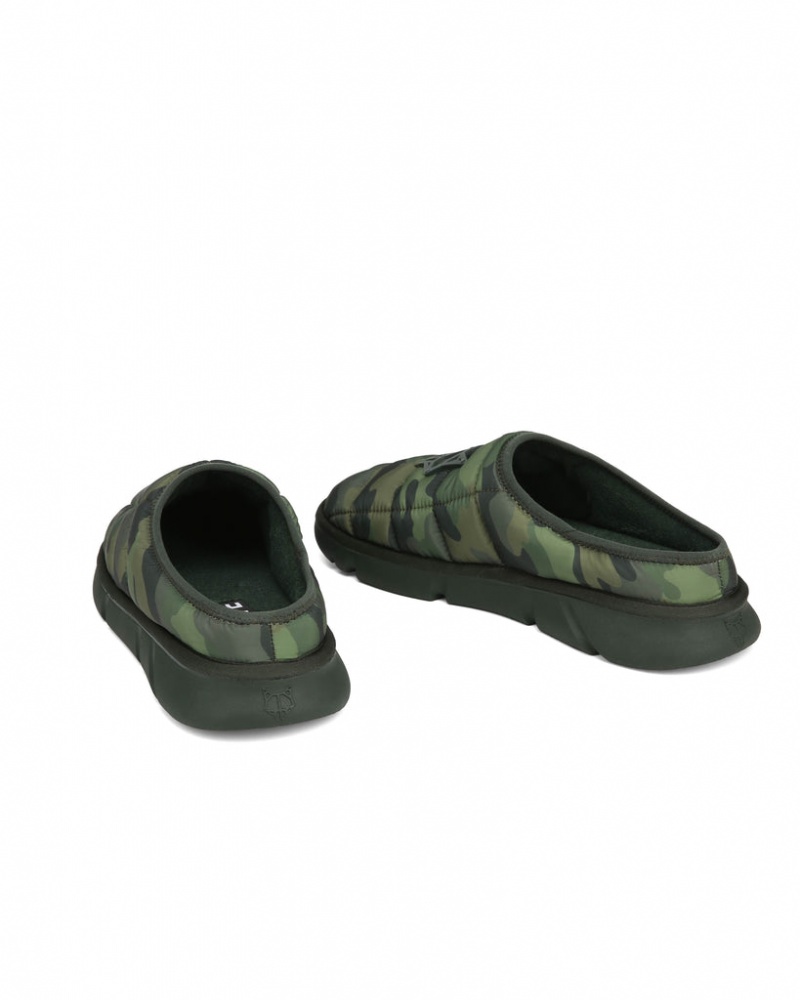 Naked Wolfe Montana Men's Slides Camo UK | M5Z-2815