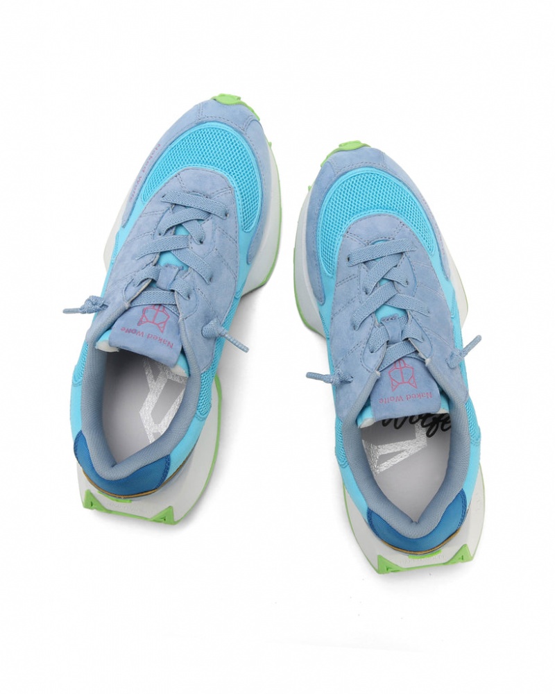 Naked Wolfe Porter Women's Sneakers Blue UK | Y3G-5973