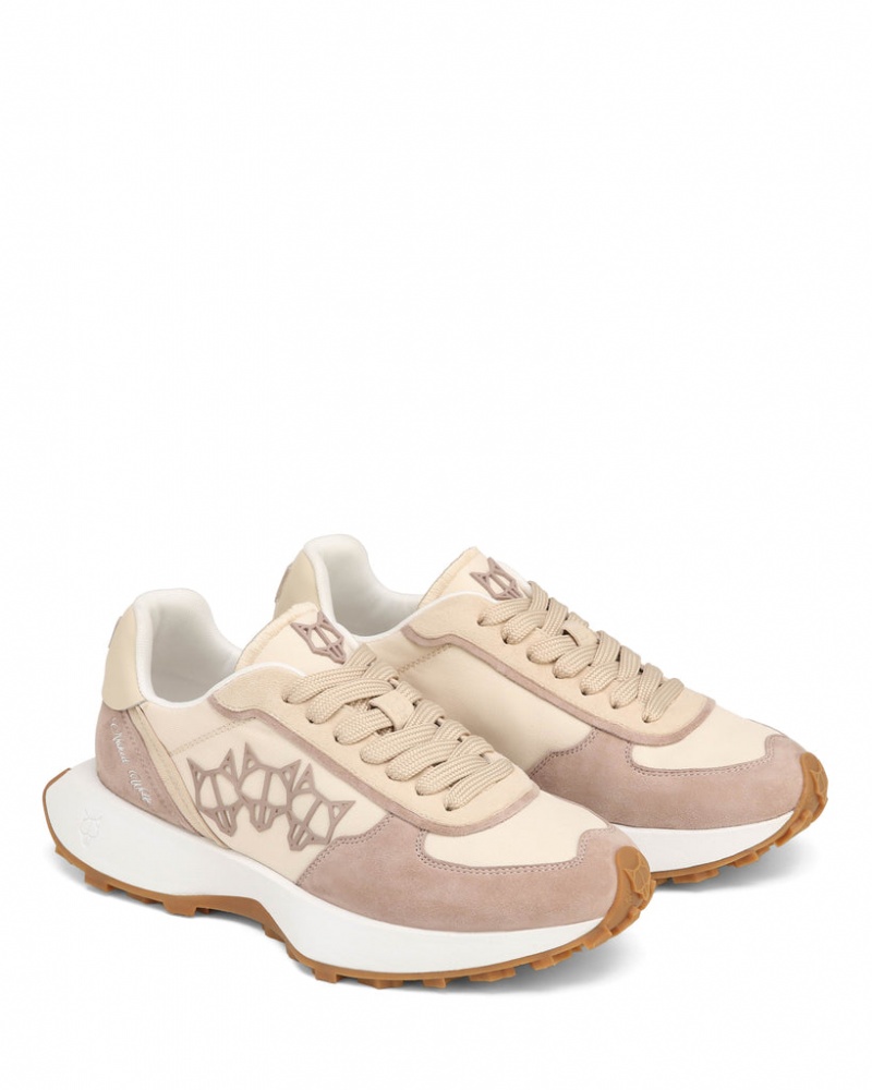 Naked Wolfe Prime Women's Sneakers Beige UK | A0Z-7354