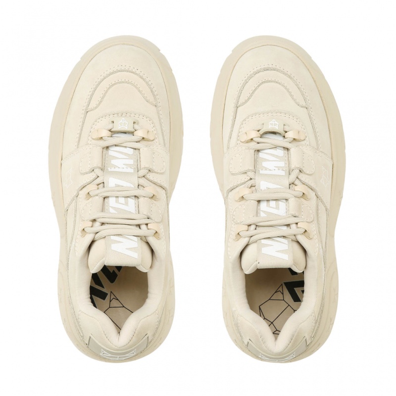 Naked Wolfe Sinner Women's Sneakers Beige UK | K7C-0669