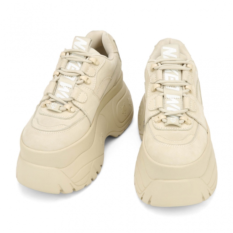 Naked Wolfe Sinner Women's Sneakers Beige UK | K7C-0669