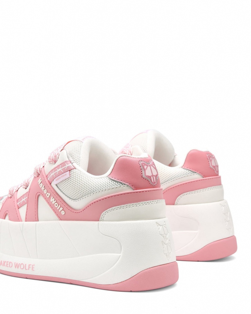 Naked Wolfe Slider Baby Women's Sneakers Pink UK | V7B-9601