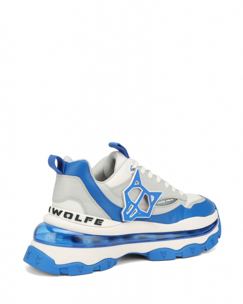 Naked Wolfe Spring Men's Sneakers Blue UK | H8B-5273