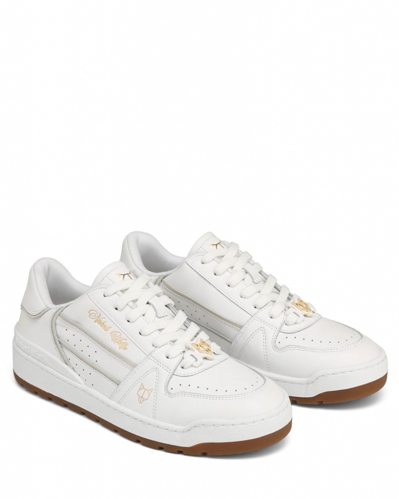 Naked Wolfe Strand Women's Sneakers White UK | I9P-8296