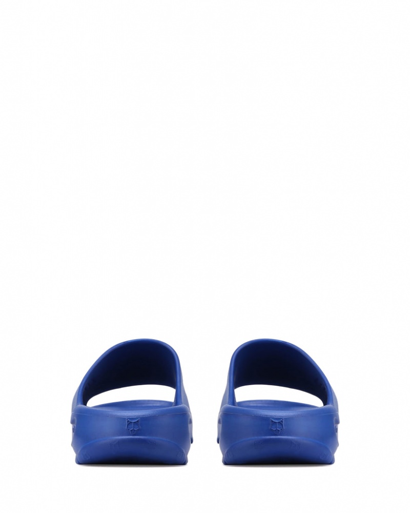 Naked Wolfe Tommy Men's Slides Blue UK | F0G-9333