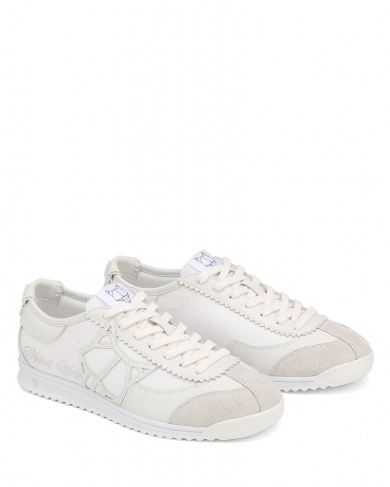 Naked Wolfe Vital Women's Sneakers White UK | S3R-5409